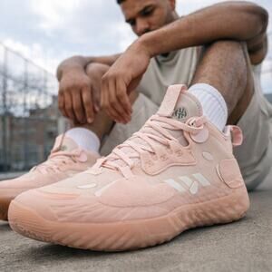 James Harden Vol. 5 SZ 6.5 Futurenatural Icey Pink Adidas Basketball Shoe FZ083
